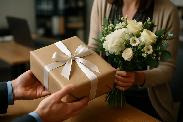 Cadeaus voor een afscheid