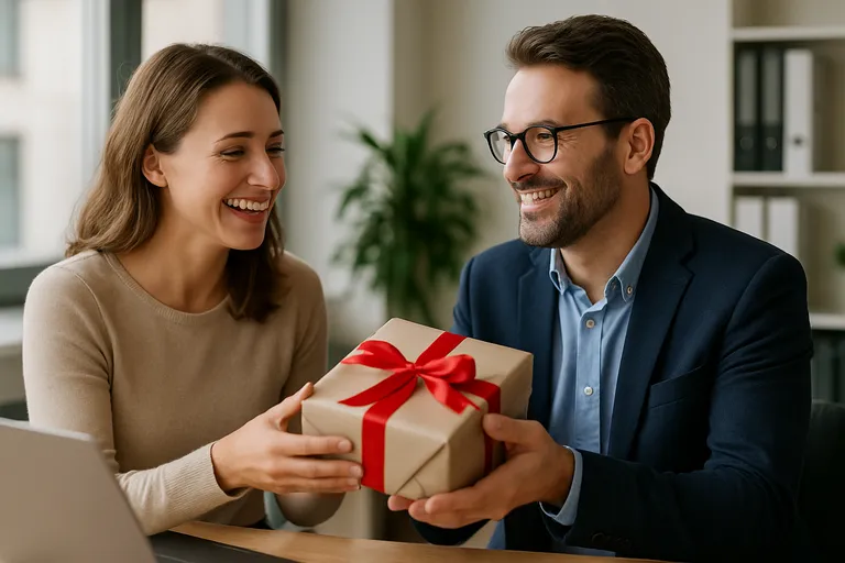 Waarom een cadeau voor je collega kiezen?
